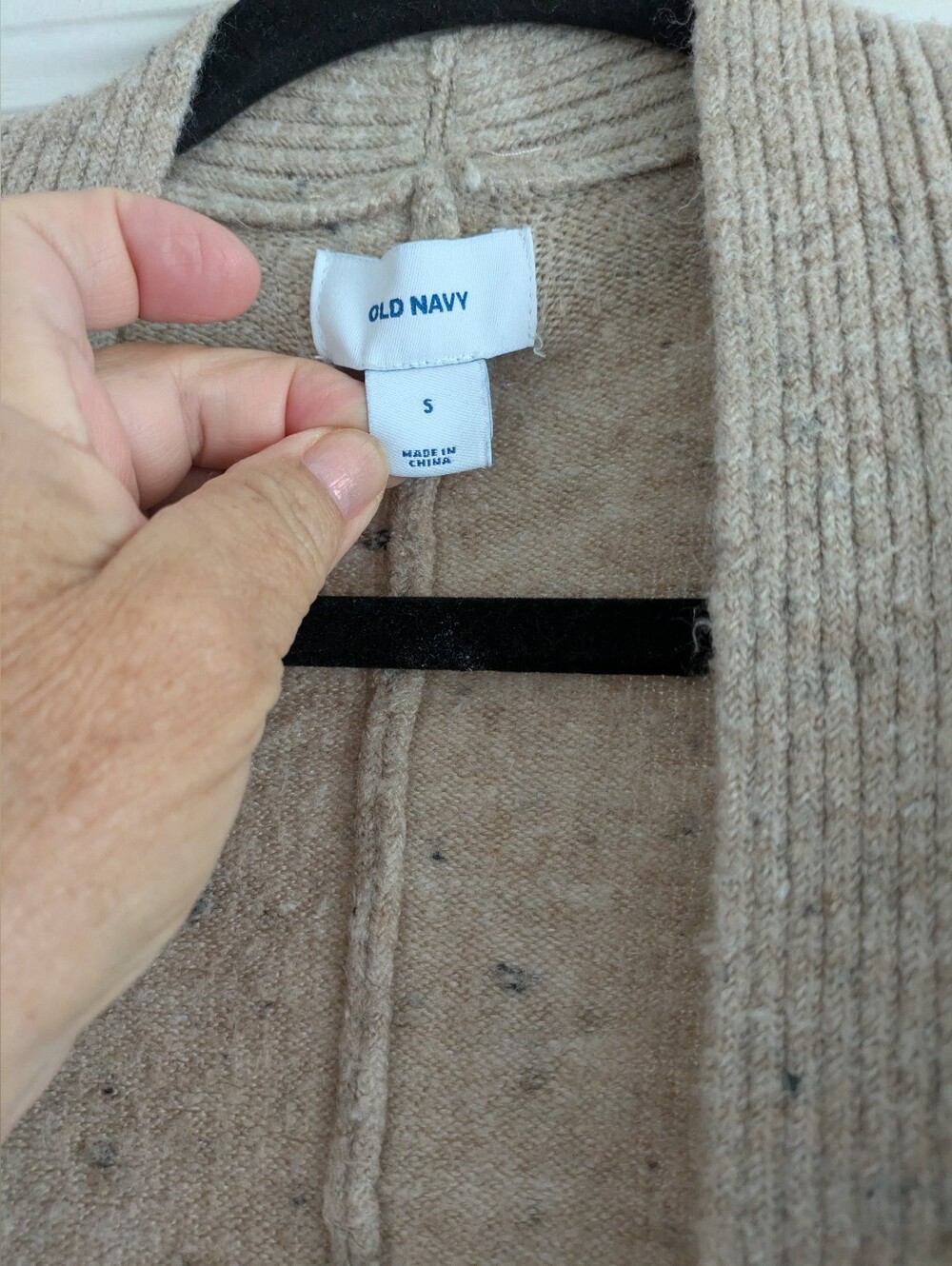 Old Navy Tan Cardigan- S - Picture 3 of 3